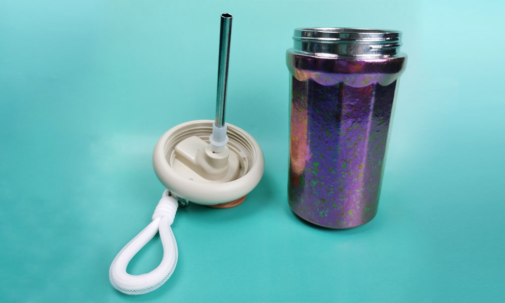 純鈦吸管保溫杯（青春時(shí)尚款） – BWB004